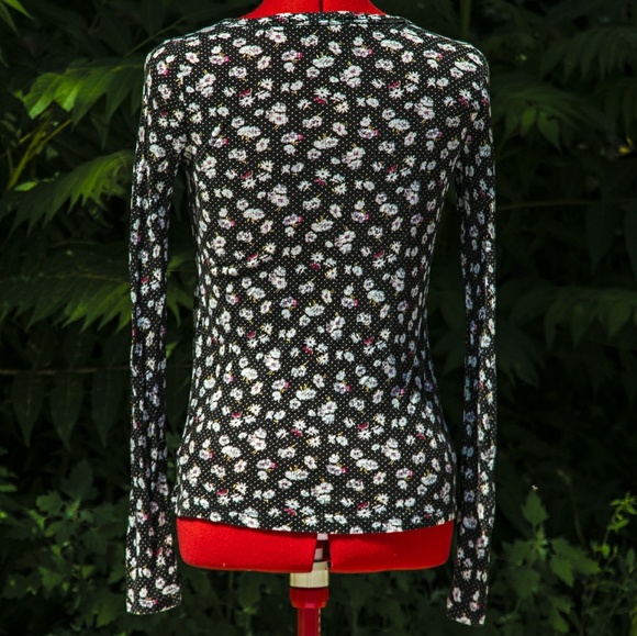 Nollie floral polka dot thermal top - Picture 2 of 5